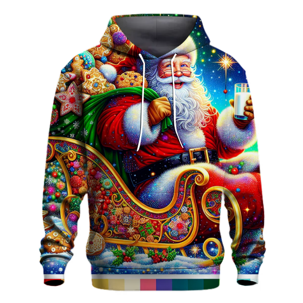 Santa's Cookie Delivery Service Hoodie