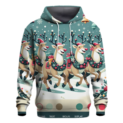 Santa's Reindeer Parade Hoodie