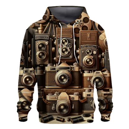 Vintage Camera Collection Hoodie