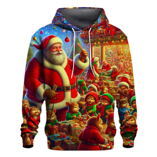 Santas Workshop Fun Hoodie