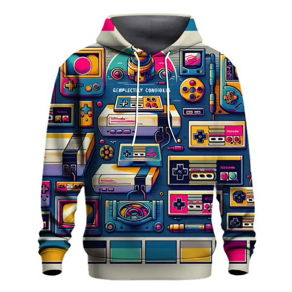 Vintage Gaming Console Hoodie