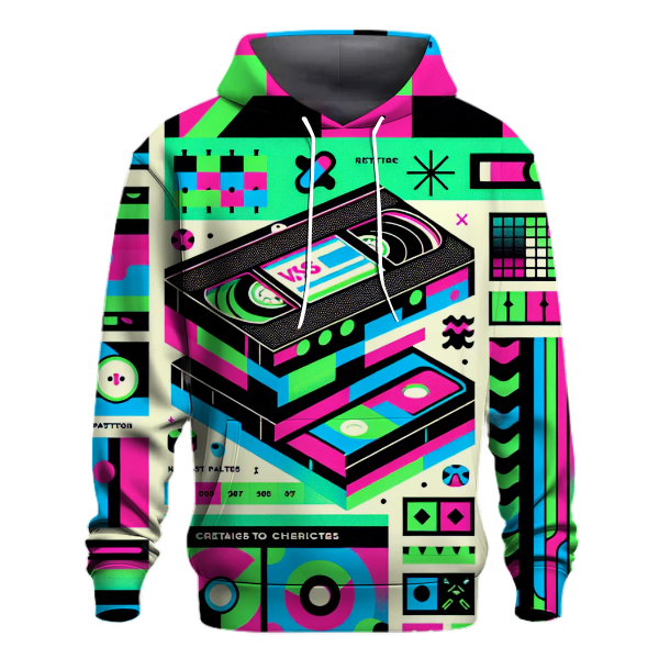 VHS Retro Vibes Hoodie