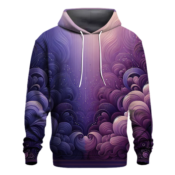 Royal Lavender Gradient Hoodie