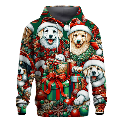 Santa Paws is Coming to Town Hoodie