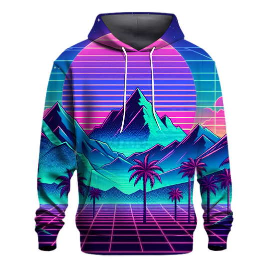 Retro Synthwave Escape Hoodie