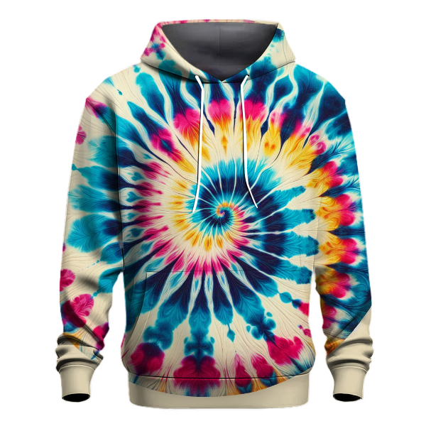 Vibrant Tie-Dye Spirit Hoodie