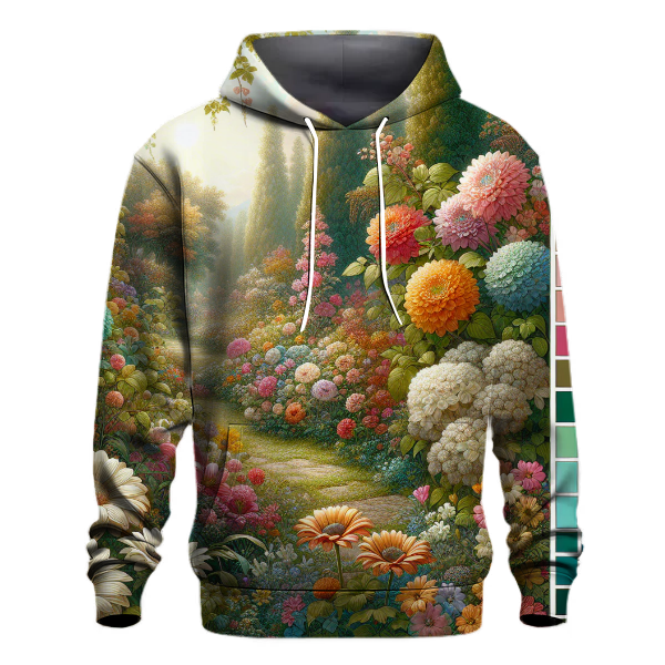 Whimsical Floral Wonderland Hoodie