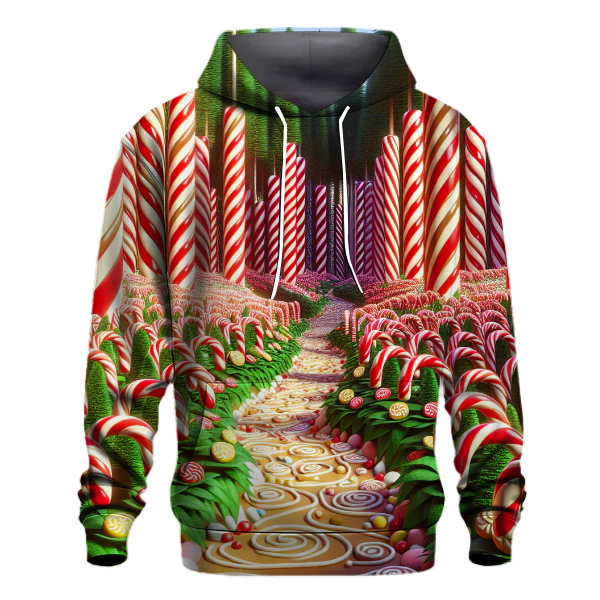 Candy Cane Forest Adventure Hoodie