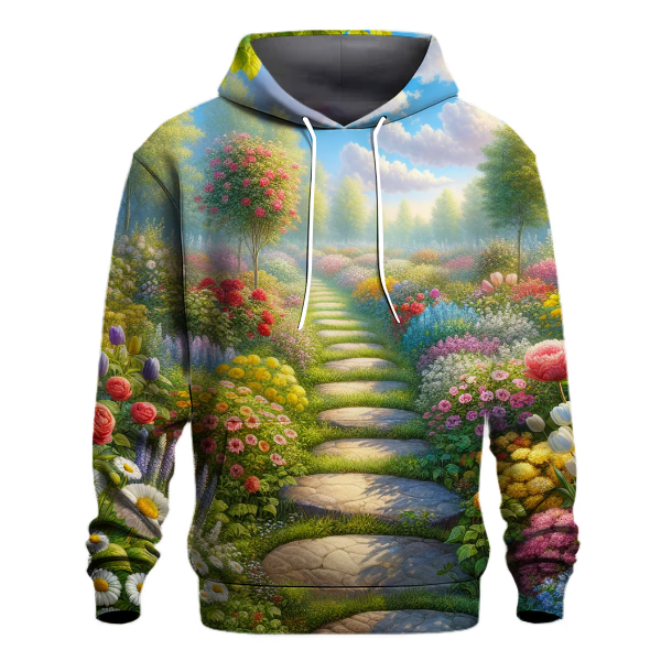 Whimsical Garden Path Hoodie