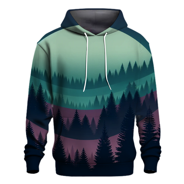 Forest Dusk Gradient Hoodie