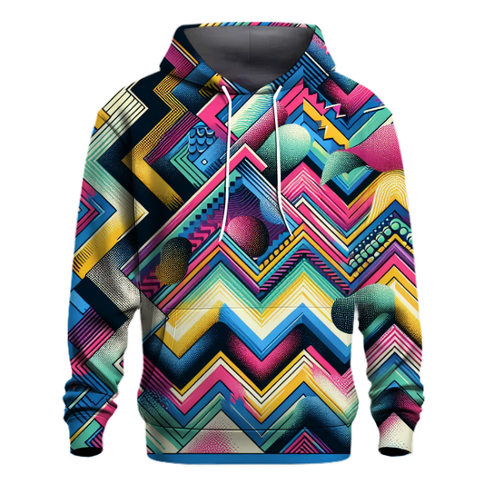 Vintage Groove Lines Hoodie