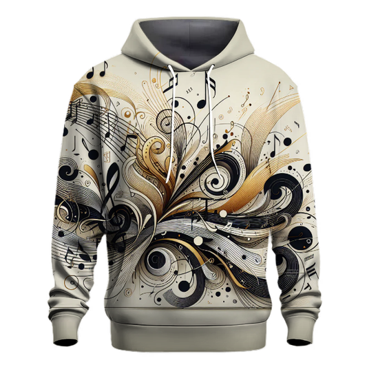 Timeless Music Notes Hoodie