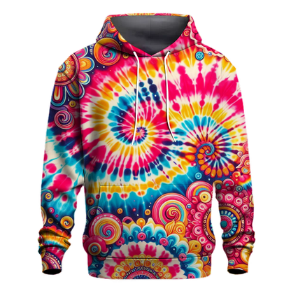 Vibrant Tie-Dye Dreams Hoodie