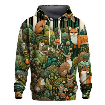 Charming Forest Friends Hoodie