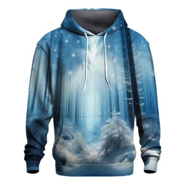 Mystical Winter Forest Hoodie