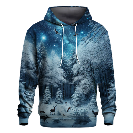 Winter Woodland Magic Hoodie