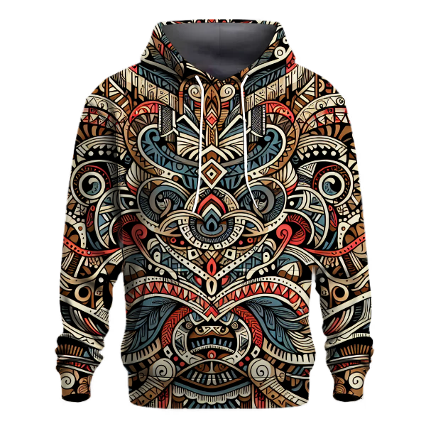 Timeless Tribal Patterns Hoodie