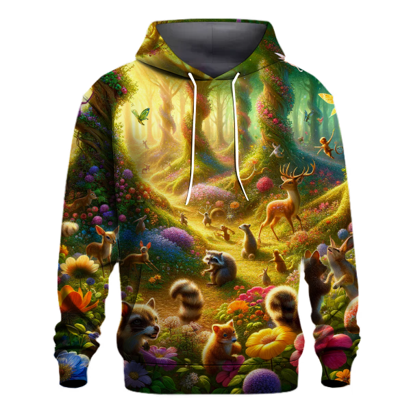 Magical Forest Creatures Hoodie