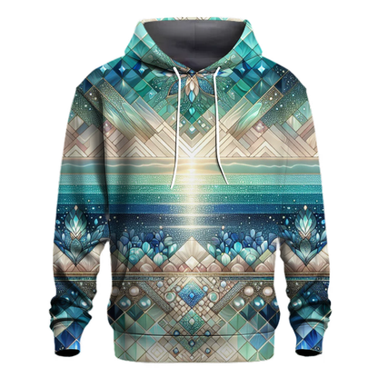 Sapphire Glow Mirage Hoodie