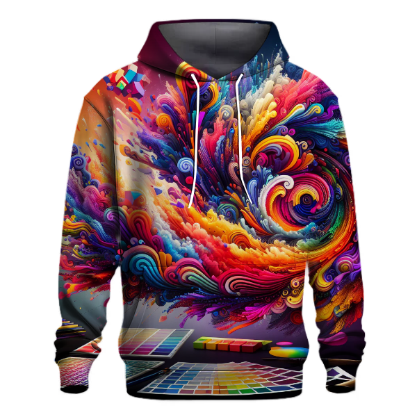 Technicolor Twist Hoodie