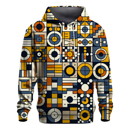 Vintage Geometric Delight Hoodie