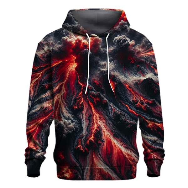 Volcanic Eruption Glow Hoodie