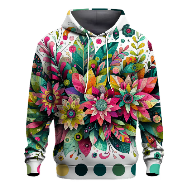 Whimsical Garden Paradise Hoodie