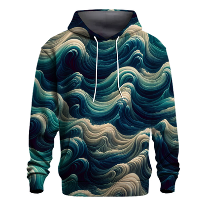 Sapphire Ocean Tie-Dye Hoodie