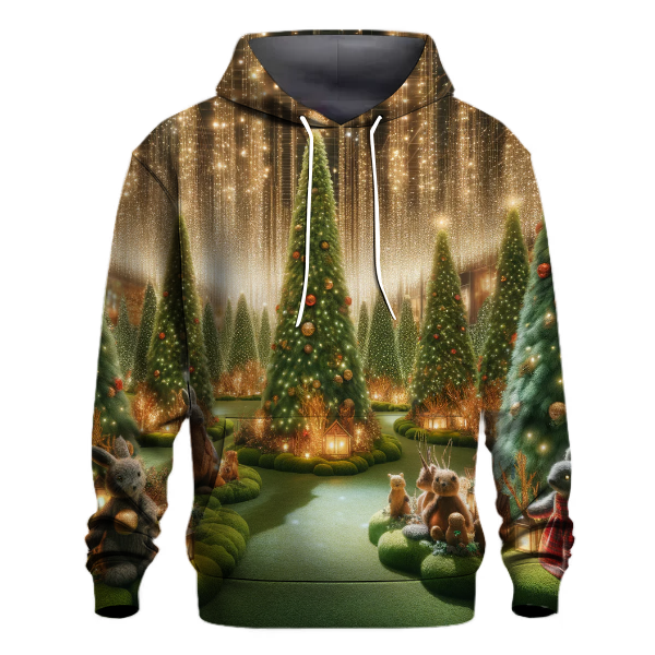 Magical Christmas Forest Hoodie