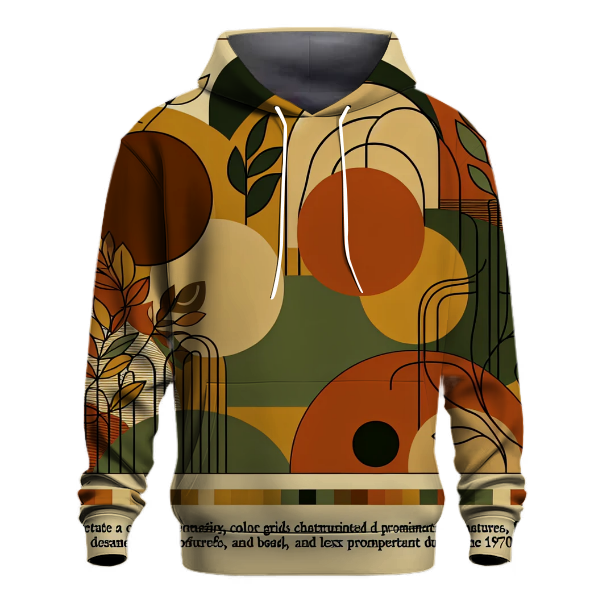 Abstract Earth Fusion Hoodie