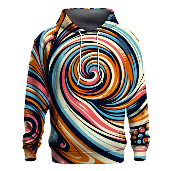 Retro Swirl Hoodie