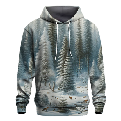 Frosted Forest Majesty Hoodie