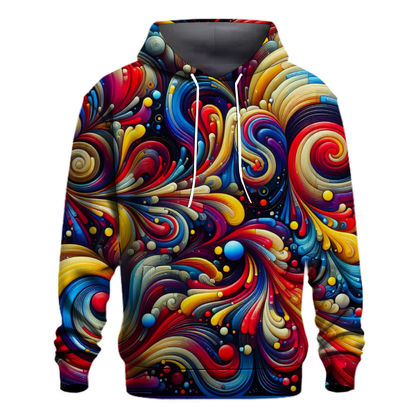 80s Swirls Hoodie