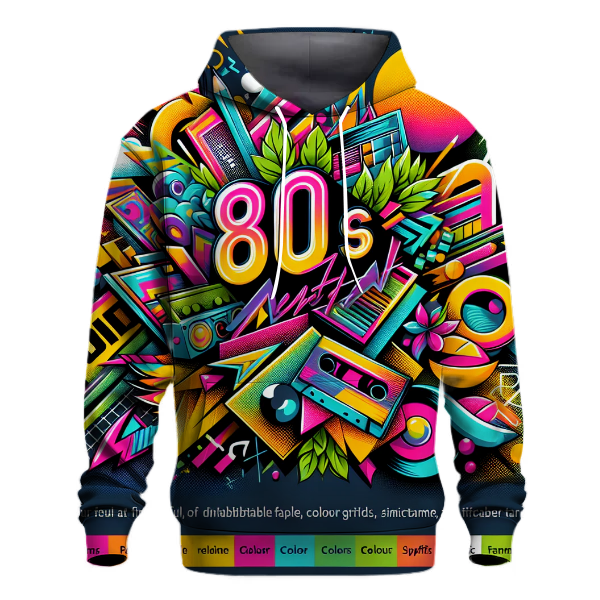 Vibrant Graffiti Explosion Hoodie