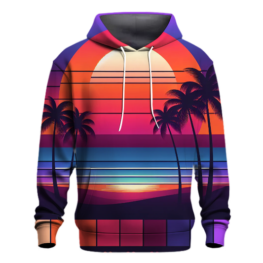 Retro Sunset Dreams Hoodie