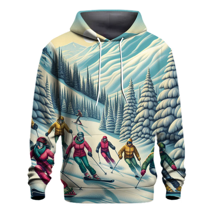 Skiing Serenity Hoodie