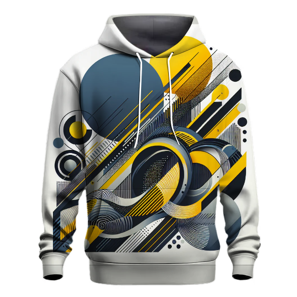 Abstract Sportive Patterns Hoodie