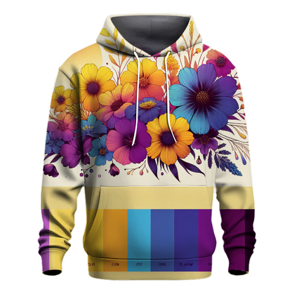 Wildflower Field Gradient Hoodie