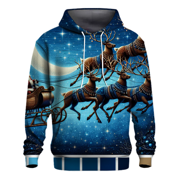 Santa's Reindeer Flight Crew Hoodie