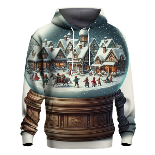 Vintage Snow Globe Adventure Hoodie