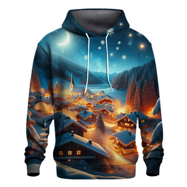 Starry Night Christmas Adventure Hoodie