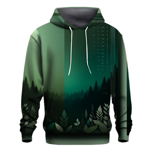 Emerald Forest Dusk Hoodie