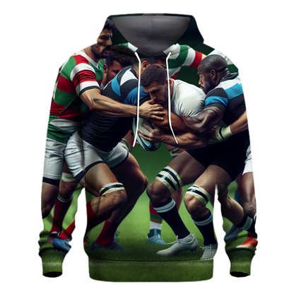 Rugby Power and Unity Hoodie