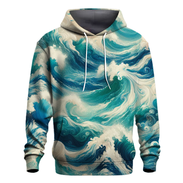 Waves of Color Tie-Dye Hoodie