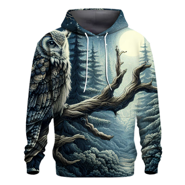 Wilderness Owl Wisdom Hoodie