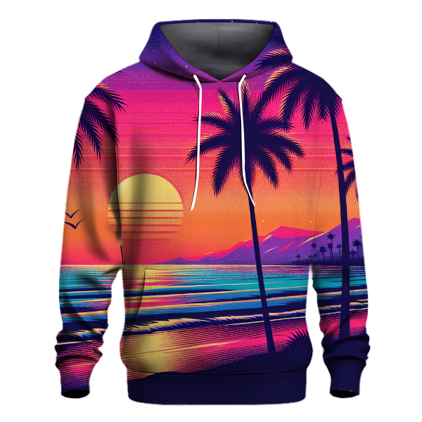 Retro Sunset Boulevard Hoodie