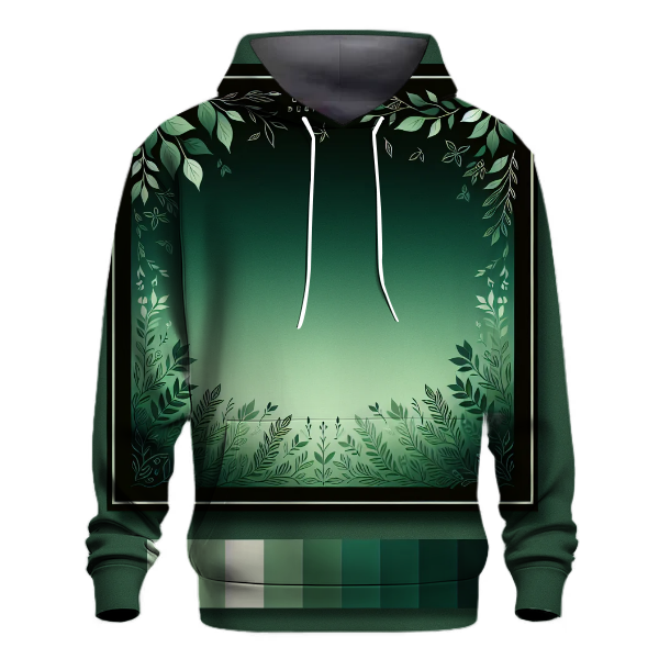 Whispering Woods Green Hoodie