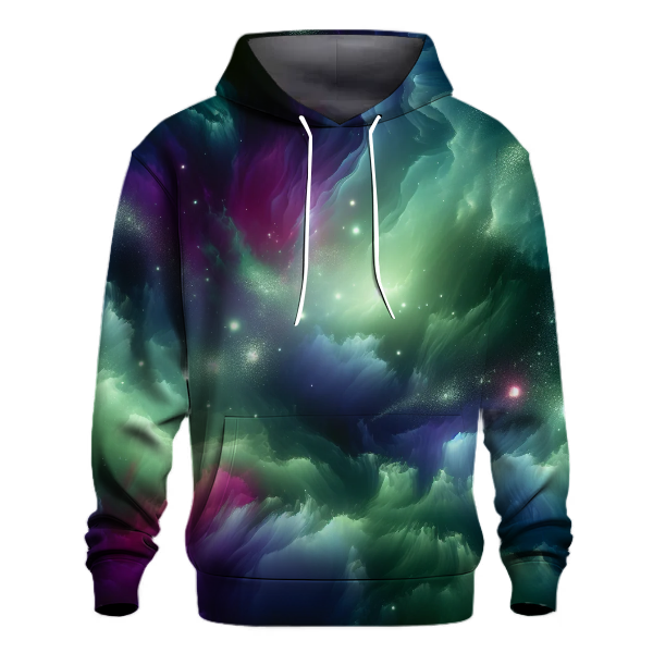 Vivid Aurora Burst Hoodie