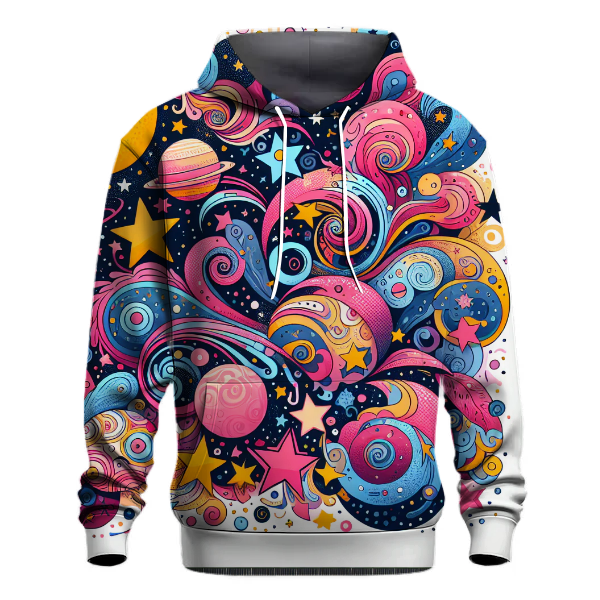 Whimsical Cosmic Dreams Hoodie