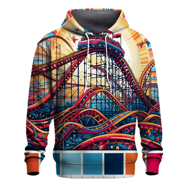 Vintage Roller Coaster Hoodie